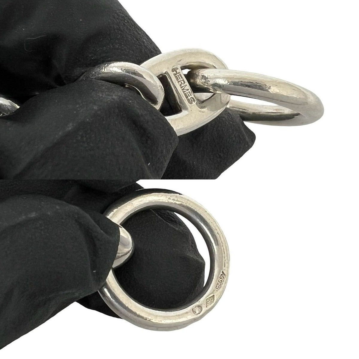 Hermes Vintage Chaine D'ancre MM 17 Links Bracelet Martin Margiela Era 925 — view 3