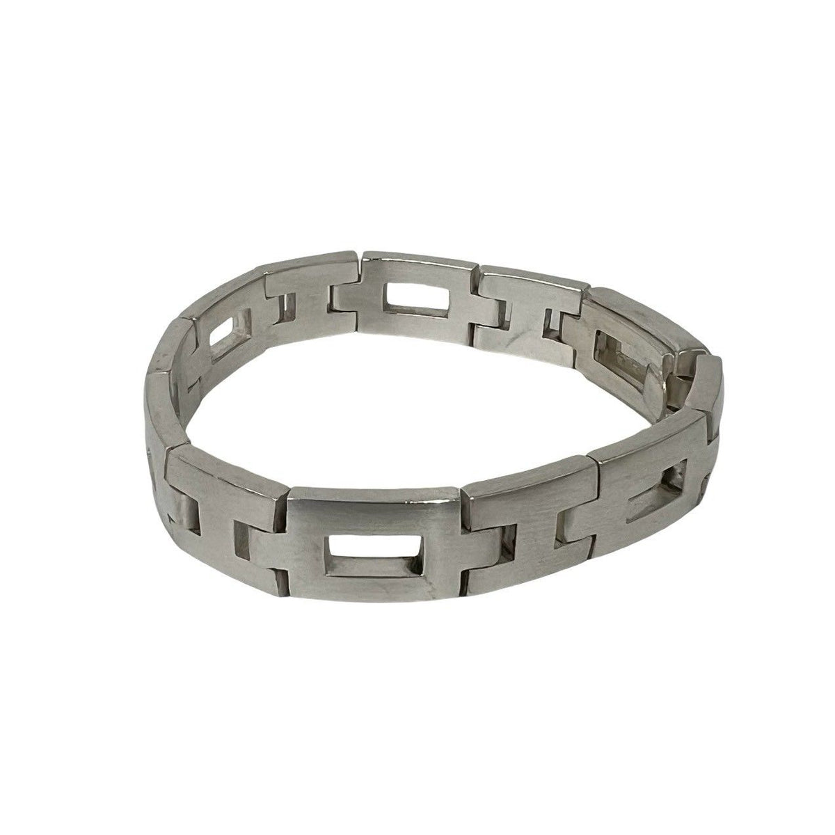 Hermes Hercules Bracelet H Motif 925 Sterling Silver — view 4