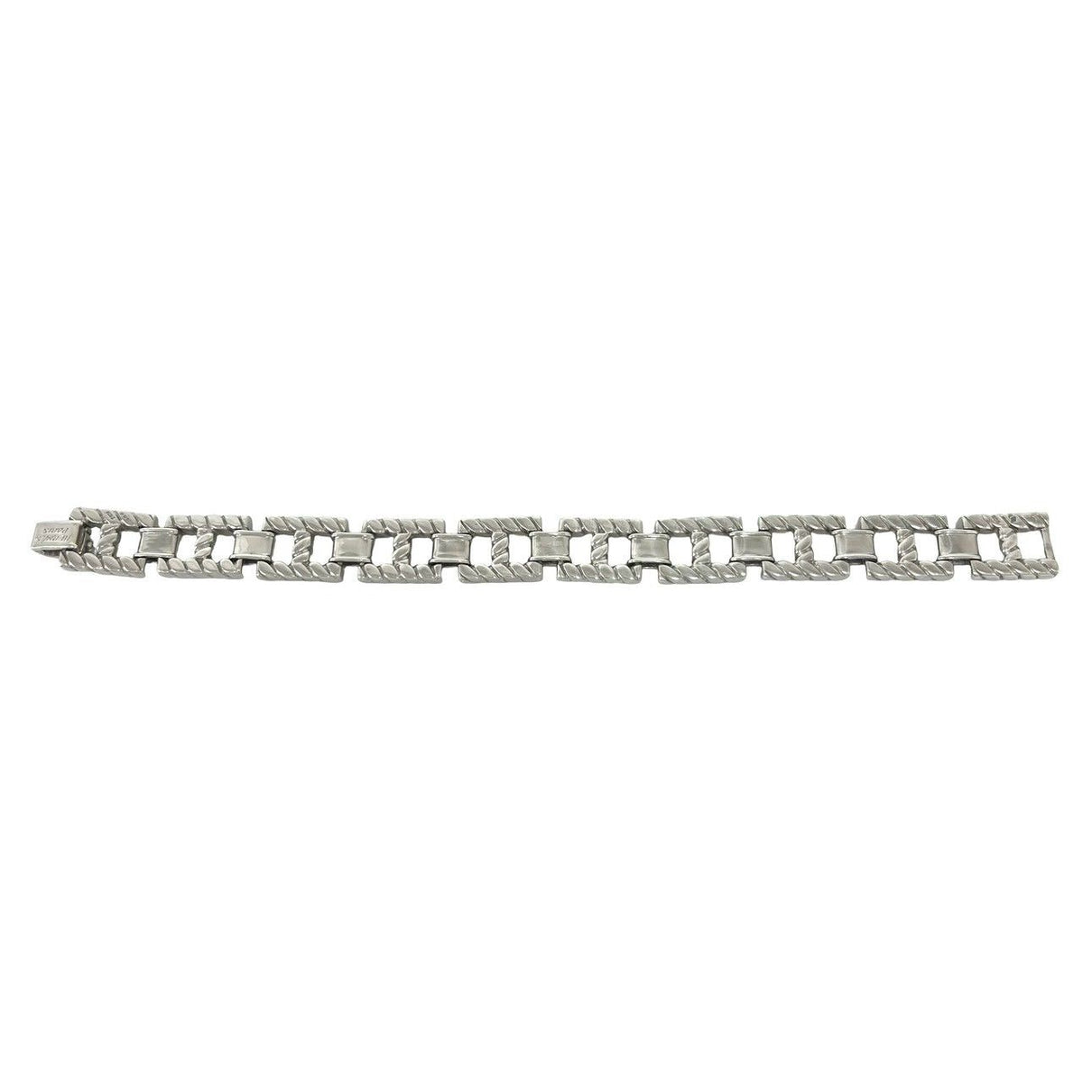 Hermes Vintage Grand Sport Bracelet 925 Sterling Silver — view 6
