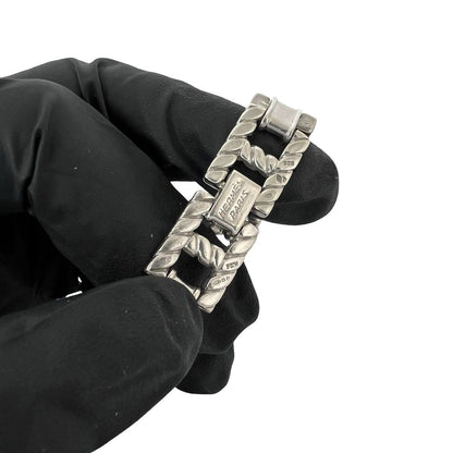 Hermes Vintage Grand Sport Bracelet 925 Sterling Silver — view 3