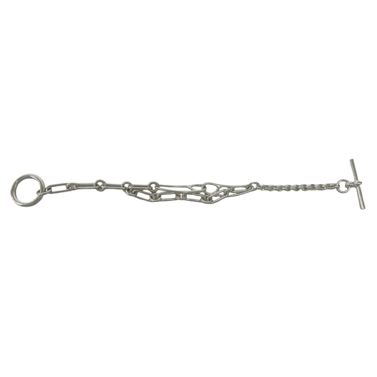 Hermes Chaine D'ancre Punk LG Bracelet 925 Sterling Silver — view 5
