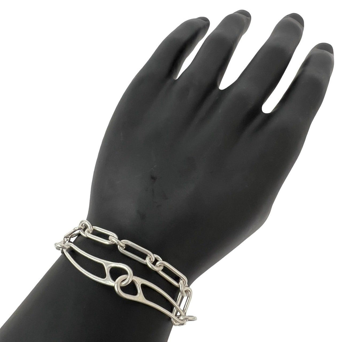 Hermes Chaine D'ancre Punk LG Bracelet 925 Sterling Silver — view 2