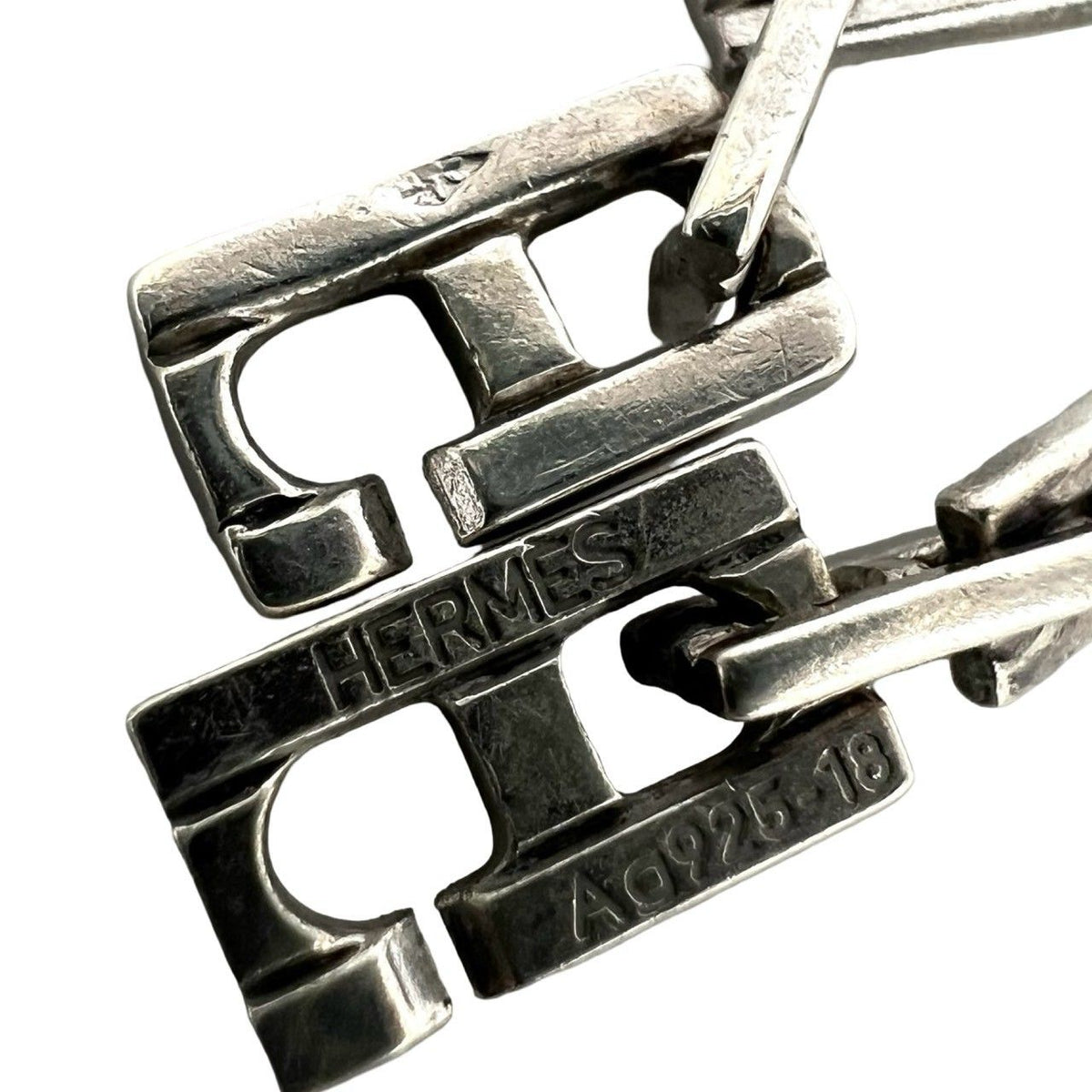 Hermes Vintage Hercules MM Bracelet 925 Sterling Silver — view 3