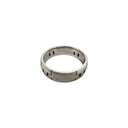 Hermes Hercules Ring 18k White Gold 750 56 Silver — view 5