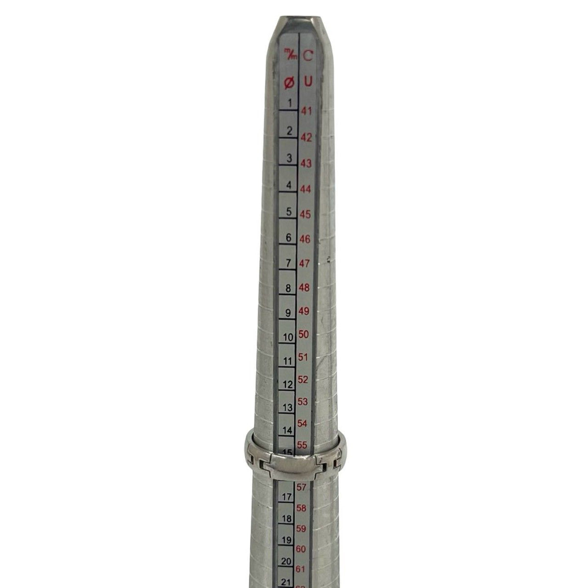 Hermes Hercules Ring 18k White Gold 750 56 Silver — view 7