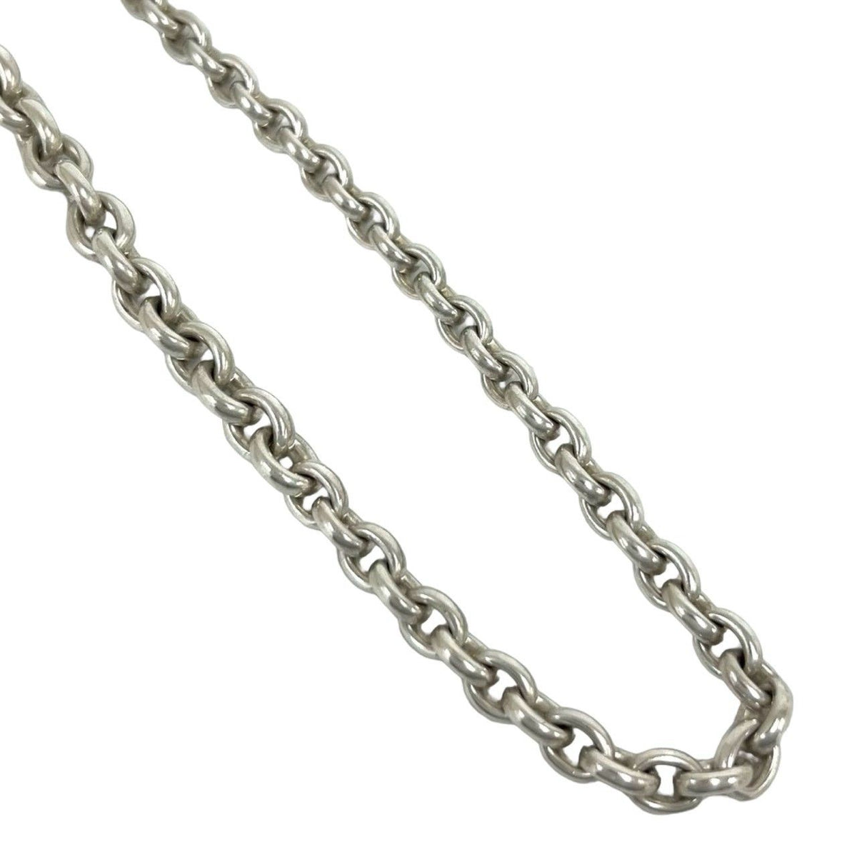 Hermes Vintage Crescendo Long Necklace 925 Sterling Silver — view 4