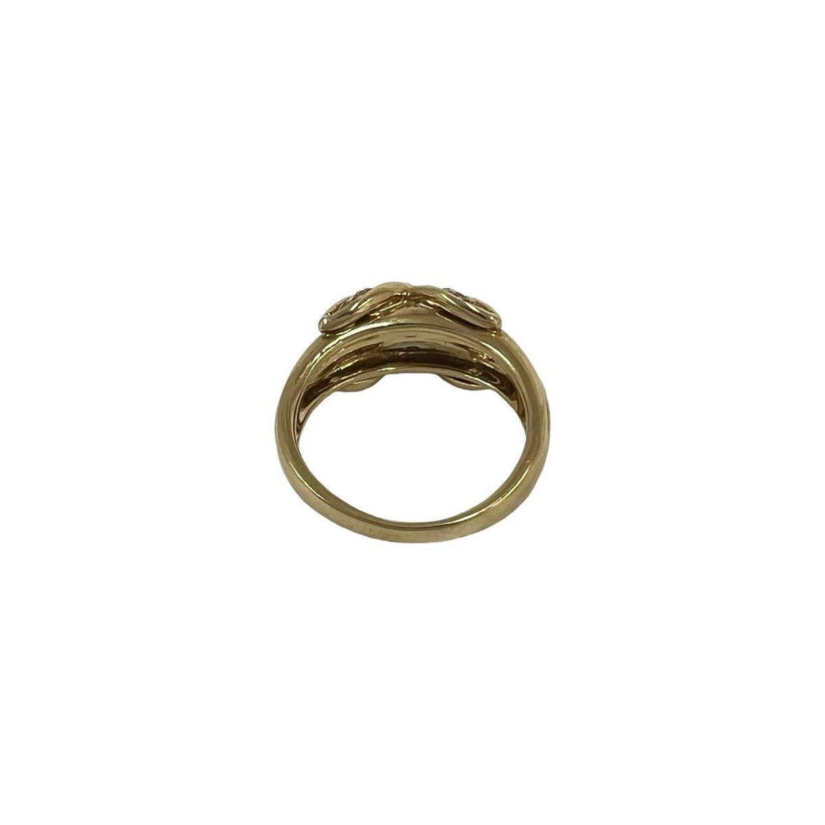 Tiffany & Co Signature Ring 18k Yellow Gold 750 Diamond — view 6