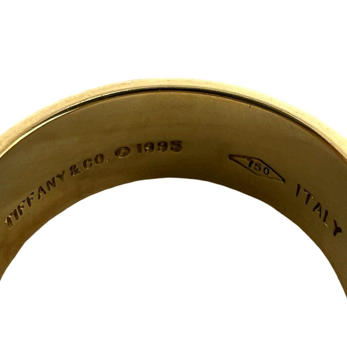 Tiffany & Co Vintage Atlas Ring 18k Yellow Gold — view 3