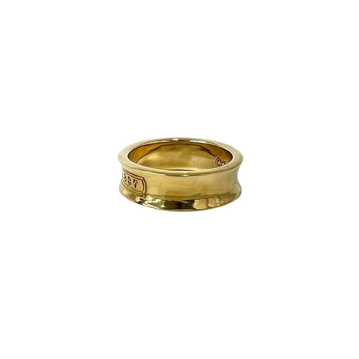 Tiffany & Co Narrow Ring Yellow Gold — view 4