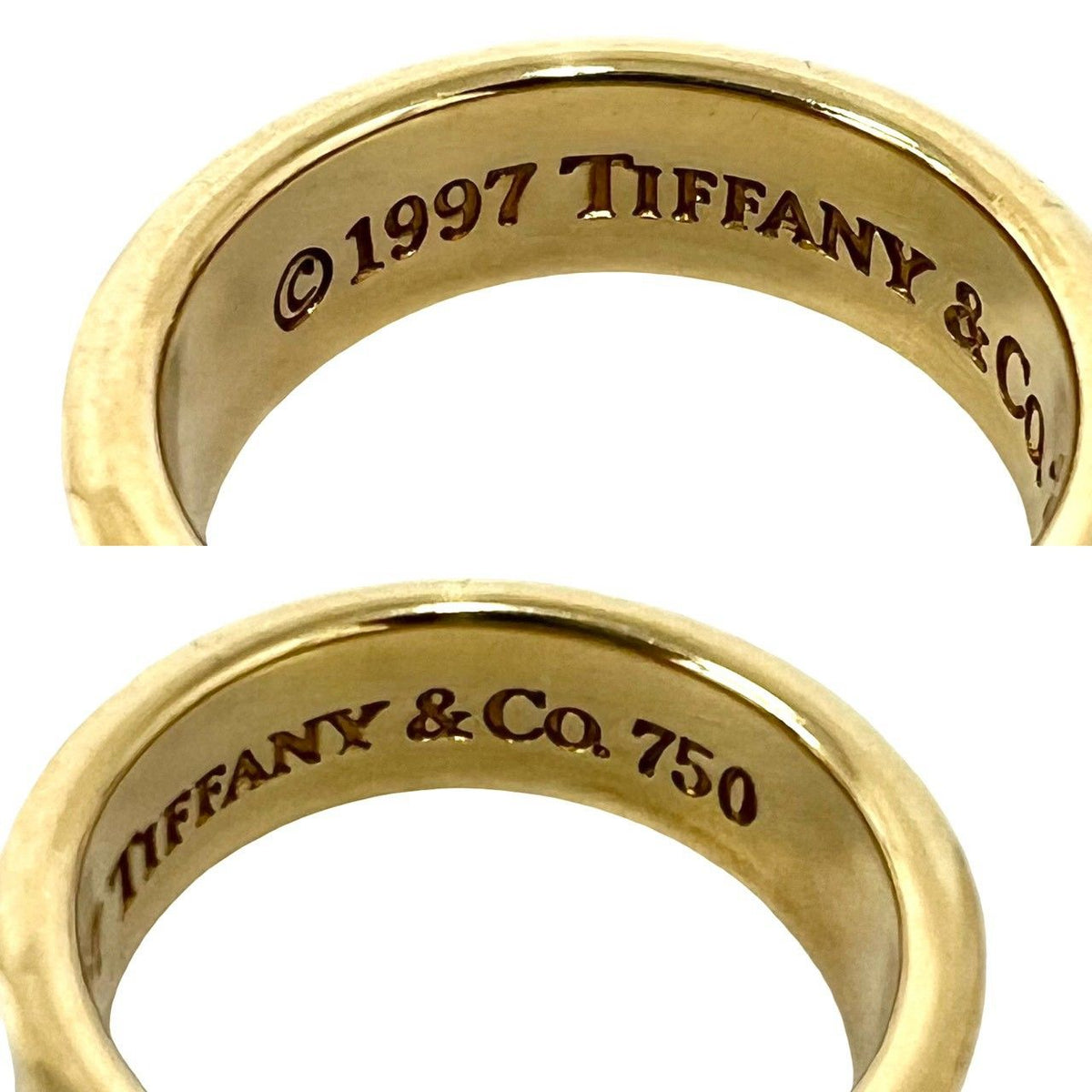 Tiffany & Co Narrow Ring Yellow Gold — view 3