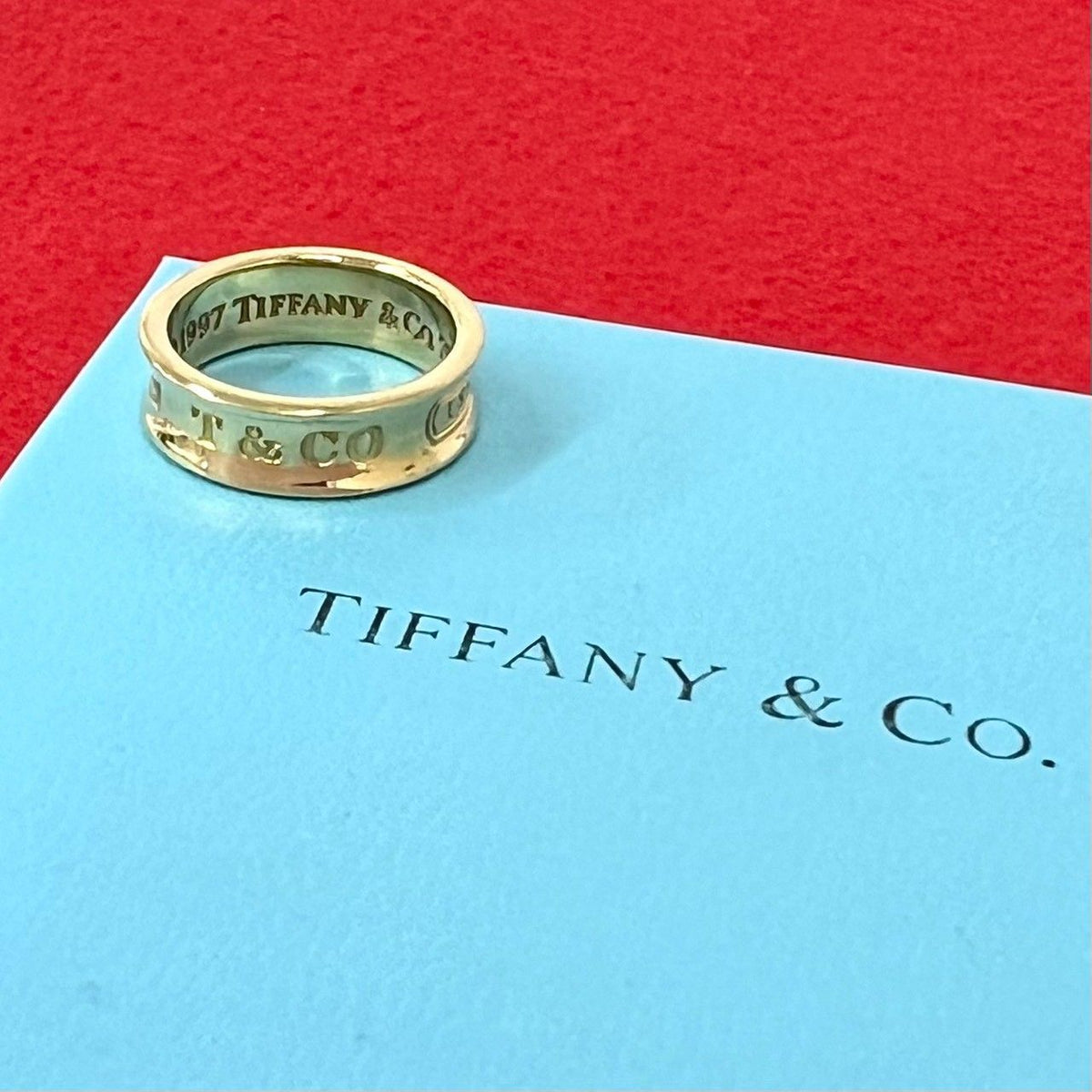 Tiffany & Co Narrow Ring Yellow Gold