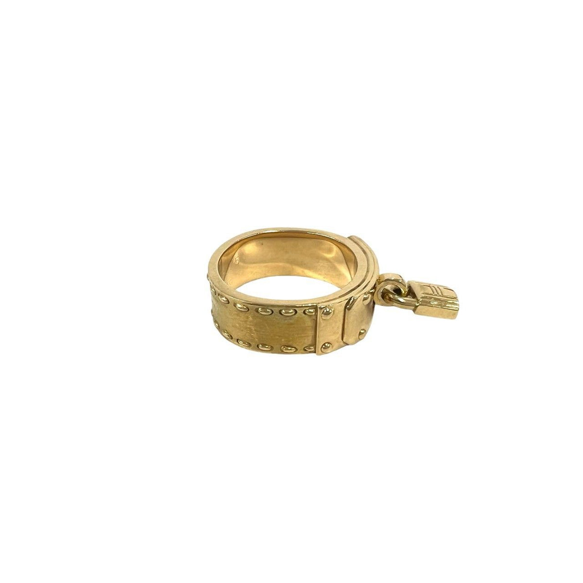 Hermes Vintage Kelly Ring 18k Yellow Gold 750 — view 5