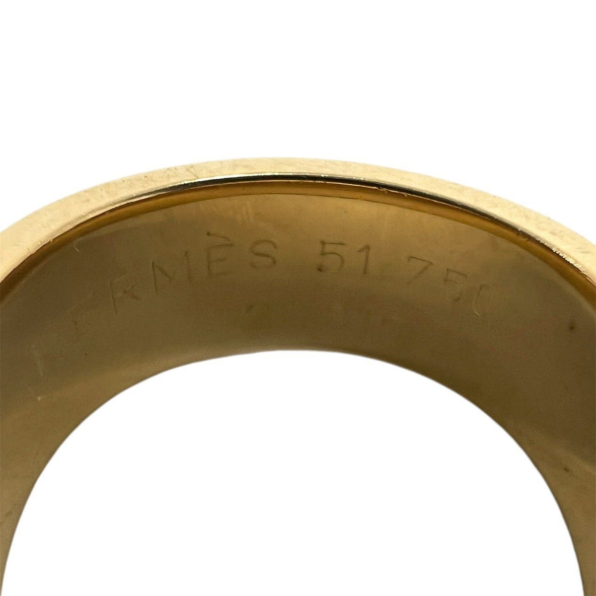 Hermes Vintage Kelly Ring 18k Yellow Gold 750 — view 3