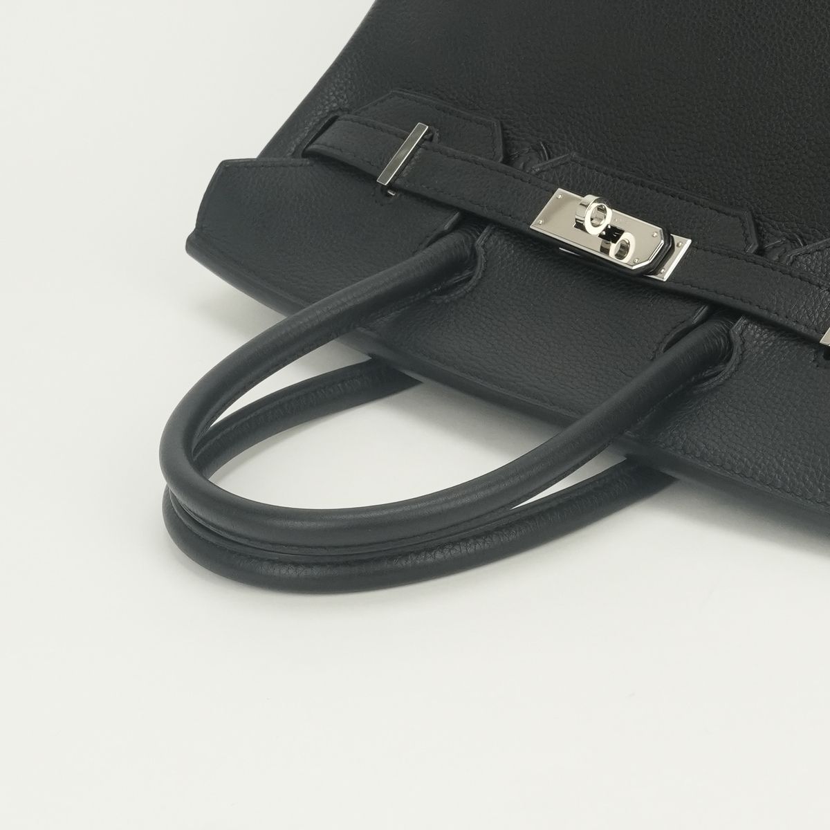 Hermes Birkin 30 Tote Bag Togo Noir Black Silver — view 4