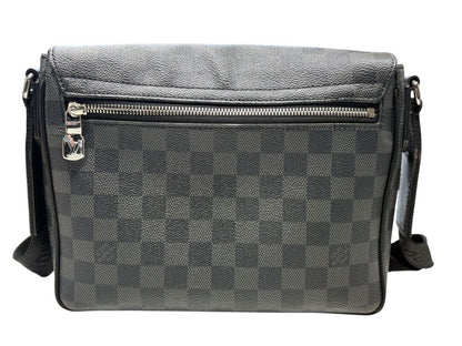 Louis Vuitton District PM Shoulder Bag Damier Graphite — view 4
