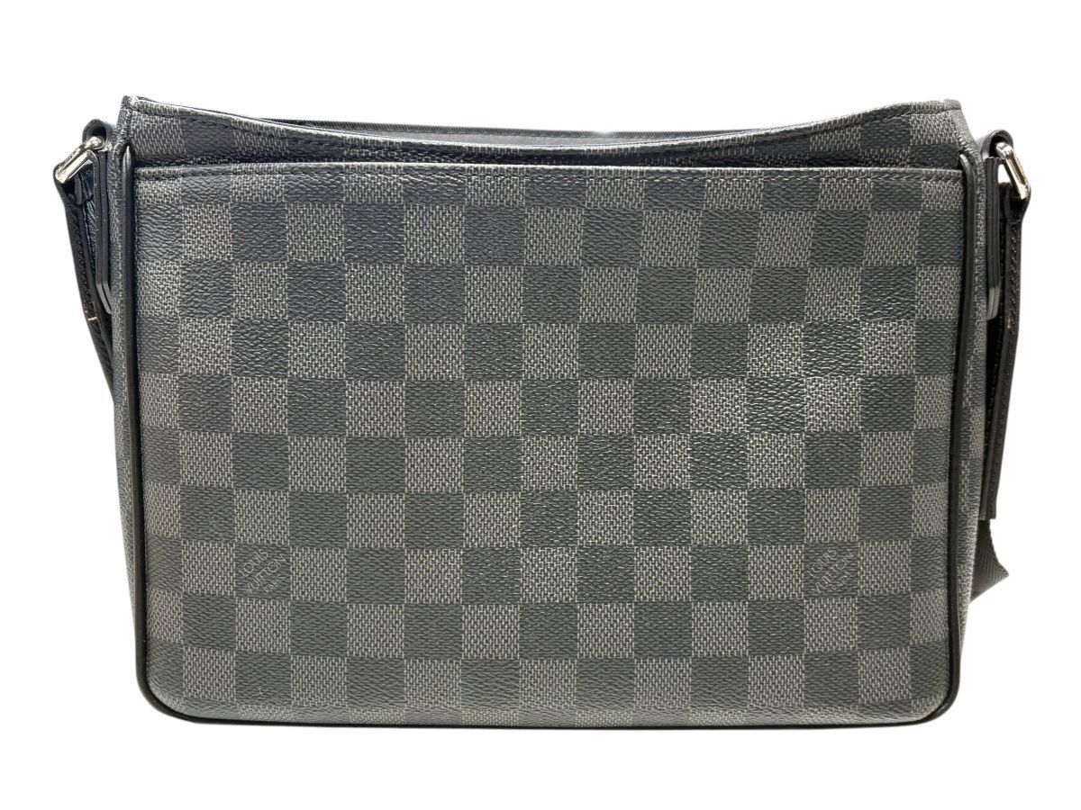 Louis Vuitton District PM Shoulder Bag Damier Graphite — view 6