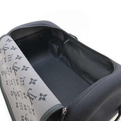 Louis Vuitton Horizon Soft Monogram Eclipse Jacquard Suitcase Carry Travel Bag — view 2