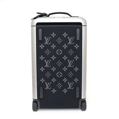 Louis Vuitton Horizon Soft Monogram Eclipse Jacquard Suitcase Carry Travel Bag — view 3