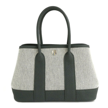 Hermes Neo Garden 23 Vert Mangrove Toile H Viking Negonda Handbag