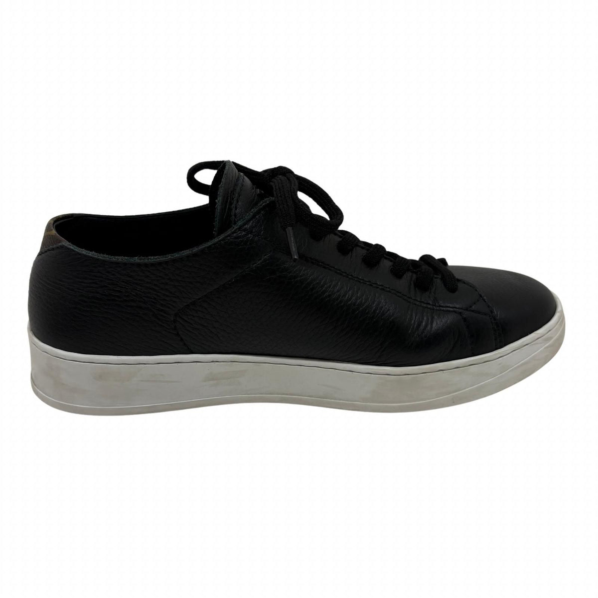 Louis Vuitton Sneakers 7 Black Brown Leather Monogram Rubber — view 3