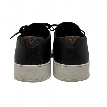 Louis Vuitton Sneakers 7 Black Brown Leather Monogram Rubber — view 6