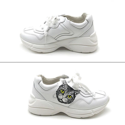 Gucci Children's Mystic Cat Kids Sneakers 15.5 — view 3