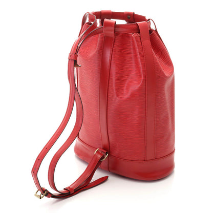 Louis Vuitton Randonnee PM Epi Castilian Red Shoulder Bag — view 2