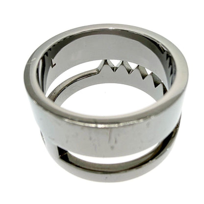 Fendi Enamel Palladium Polished Metal Bag Bugs Monster Ring — view 7