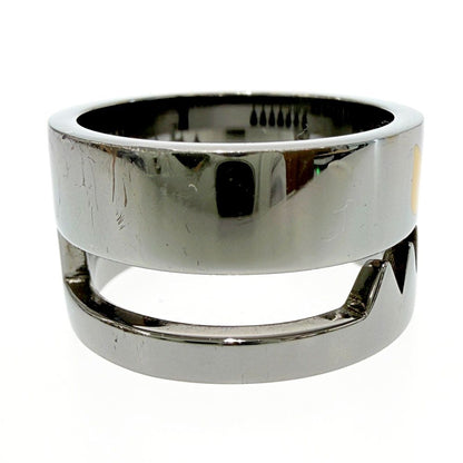 Fendi Enamel Palladium Polished Metal Bag Bugs Monster Ring — view 4