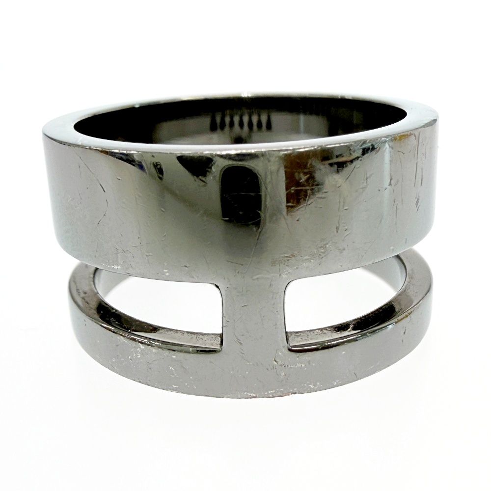 Fendi Enamel Palladium Polished Metal Bag Bugs Monster Ring — view 3