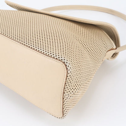 Gucci Perforated Leather Shoulder Bag Tote Hand — view 5
