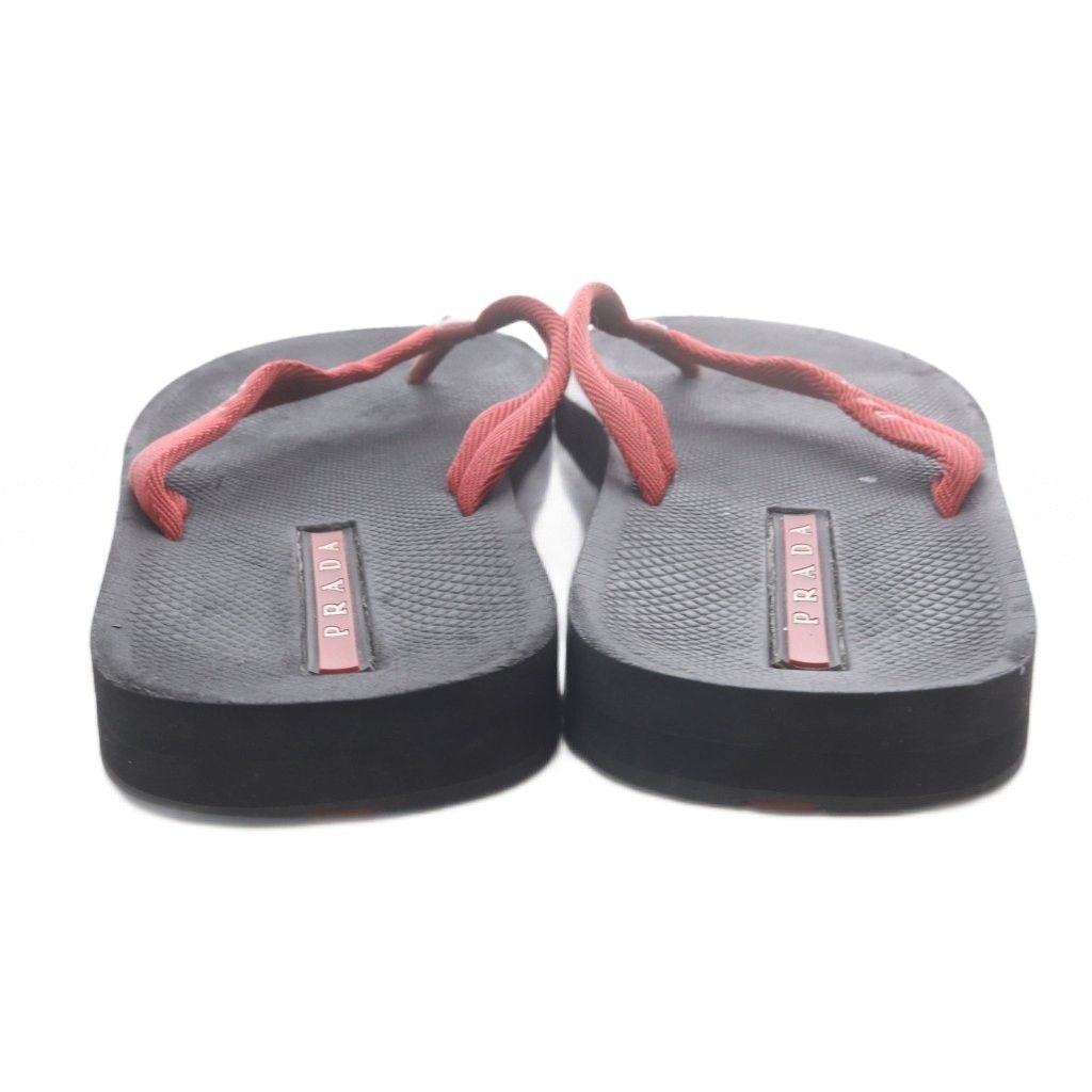 Prada Sandals Beach Black 8 — view 5