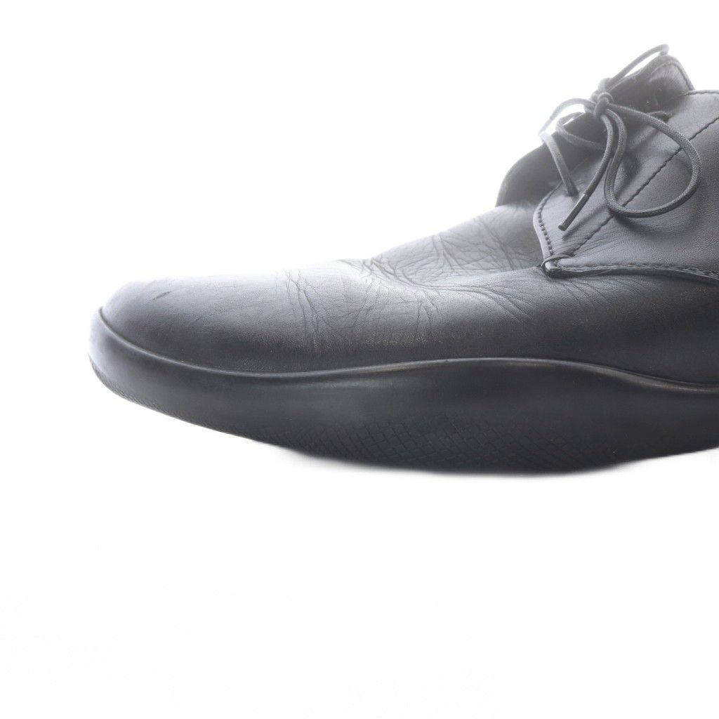 Prada Business Shoes Lace-up Leather Black 8.5 — view 8