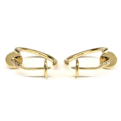 Cartier Juste un Clou Hoop Earrings Small Pave Diamond 1 — view 5