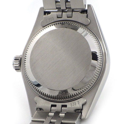 Rolex Watch Datejust Ivory Computer Dial Carving Date 18k White Gold SS — view 4