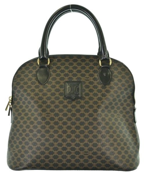 Celine Macadam Handbag Brown
