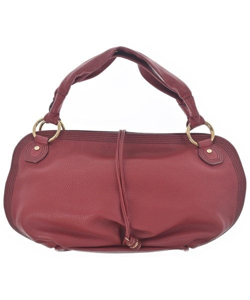 Celine Leather Handbag Red