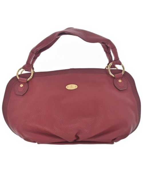 Celine Leather Handbag Red — view 2
