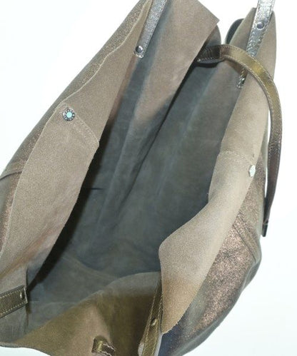 Tiffany & Co Leather Suede Tote Bag — view 3