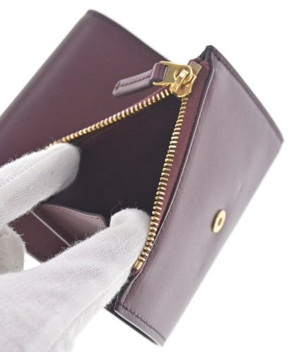 Bottega Veneta Leather Trifold Wallet Coin Purse — view 5
