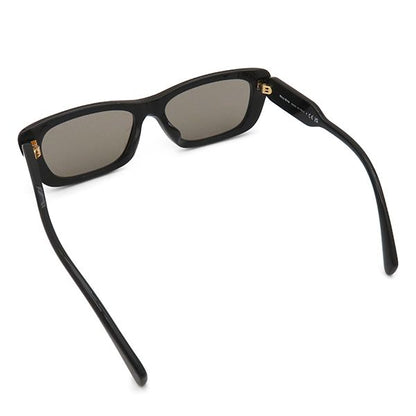 Miu Miu Sunglasses Ciel Square Shape 56 16 Acetate Black Gray Lens Logo Eyewear — view 2