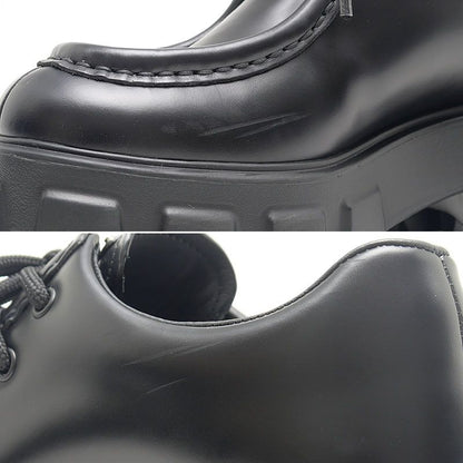 Prada Monolith Platform Loafers Black — view 7