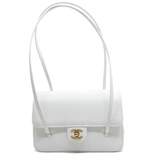 Chanel Small Flap Grained Calfskin Light Blue GD Shoulder Bag
