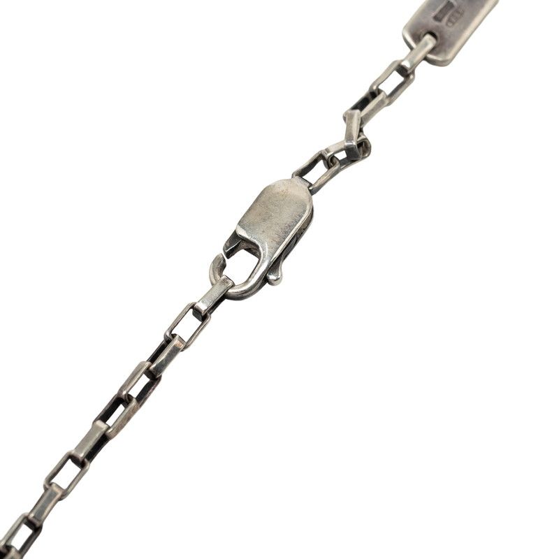 Gucci GG Ghost Star Chain Pendant Black Silver — view 5