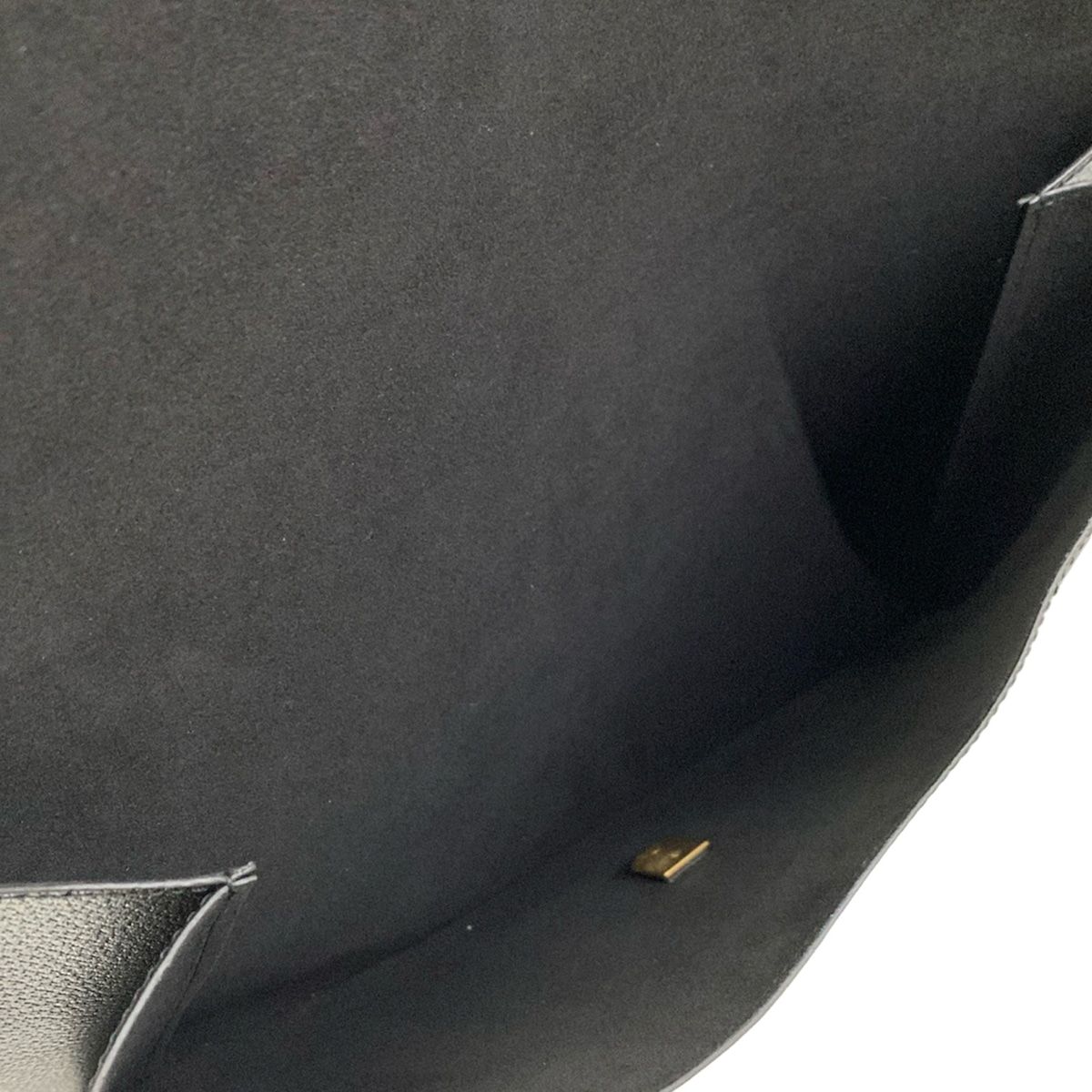 Gucci Clutch Be Star Black Gold Leather — view 7