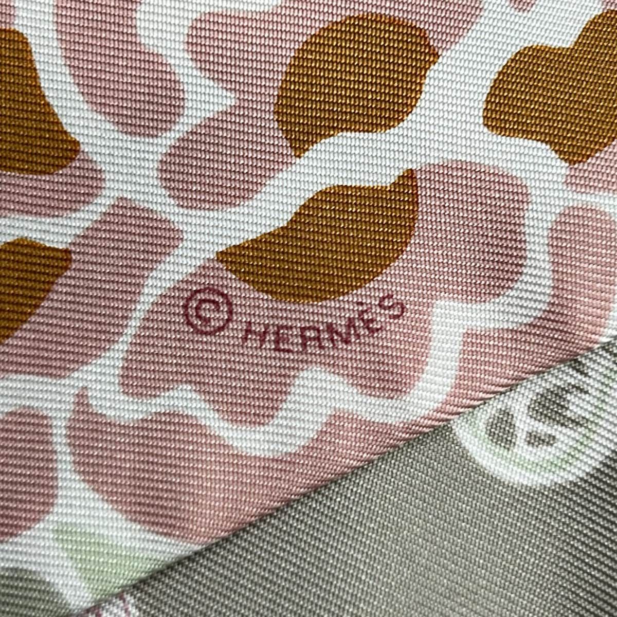 Hermes Scarf Twilly Pink Bingata — view 2