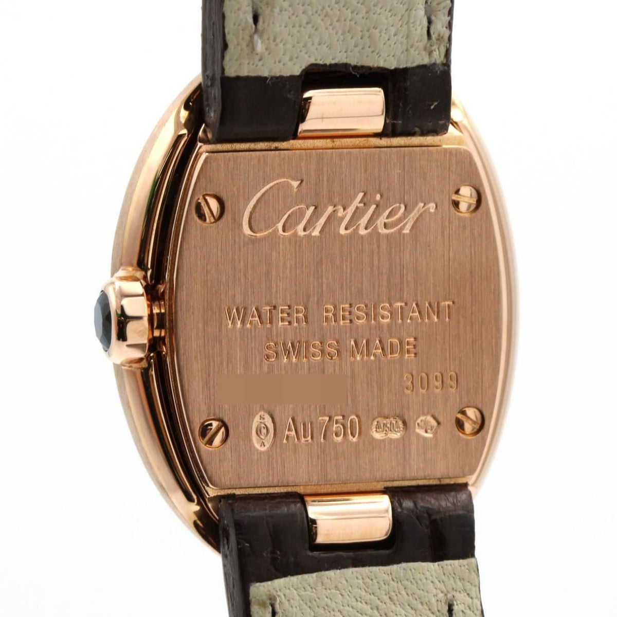 Cartier Mini Baignoir PG RG Quartz Watch — view 5