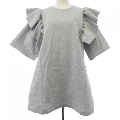 Miu Miu Cotton Crew Neck Dress