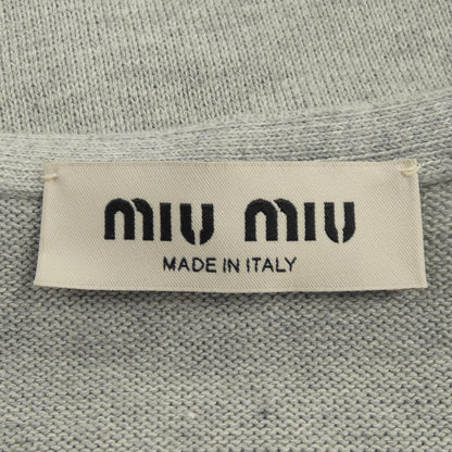 Miu Miu Cotton Crew Neck Dress — view 4