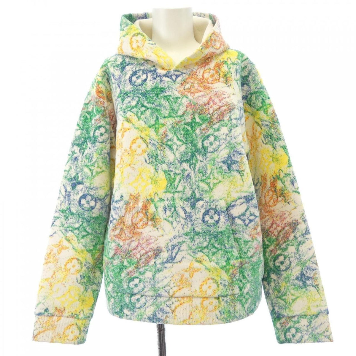 Louis Vuitton Velvet Pastel Monogram Hoodie